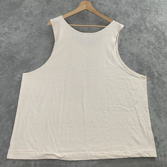 Everybody World Shirt Mens 2XL Tubular Tank Top Cotton Scour Unisex Casual Basic - Picture 7 of 7